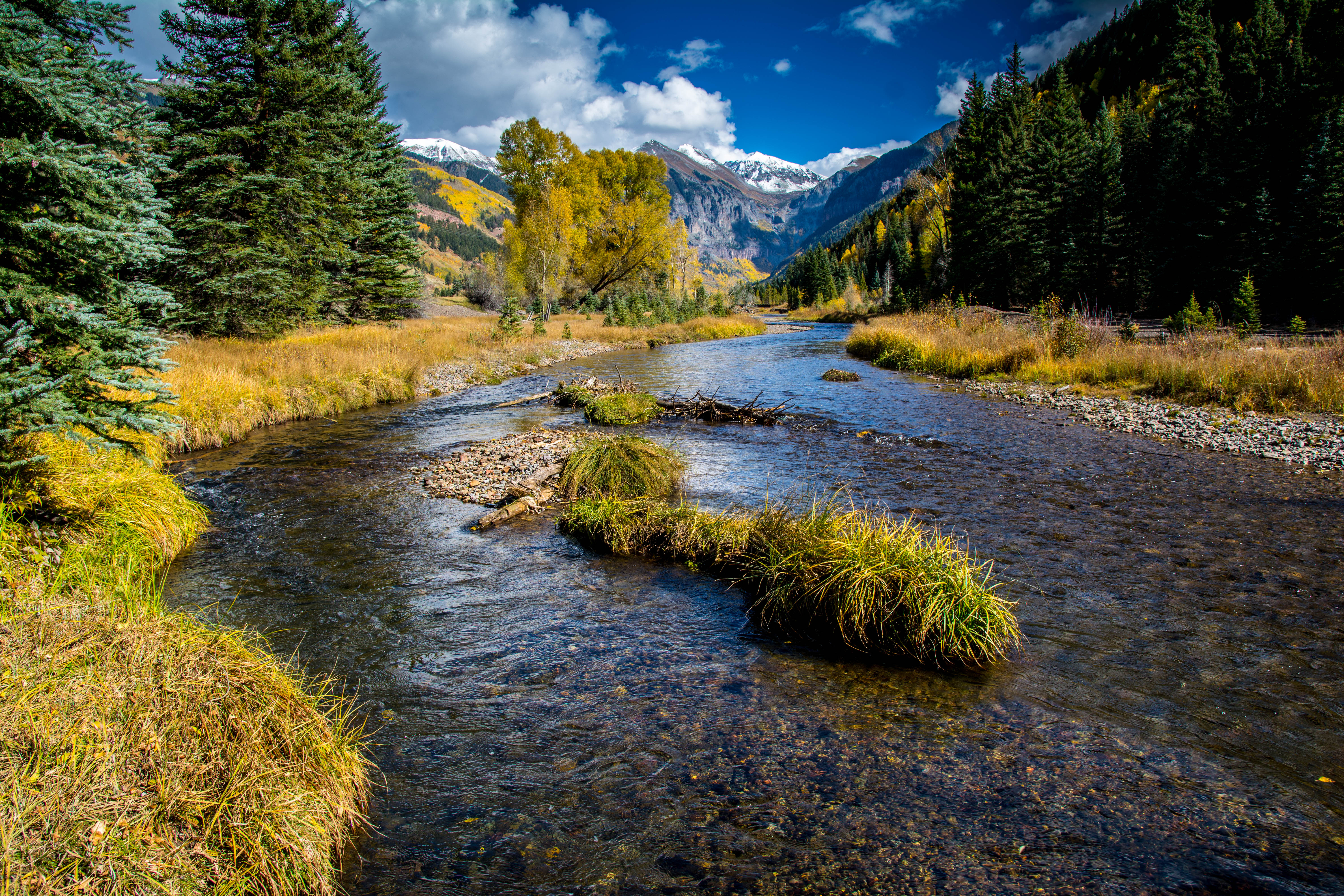 San Miguel River near Telluride, Colorado